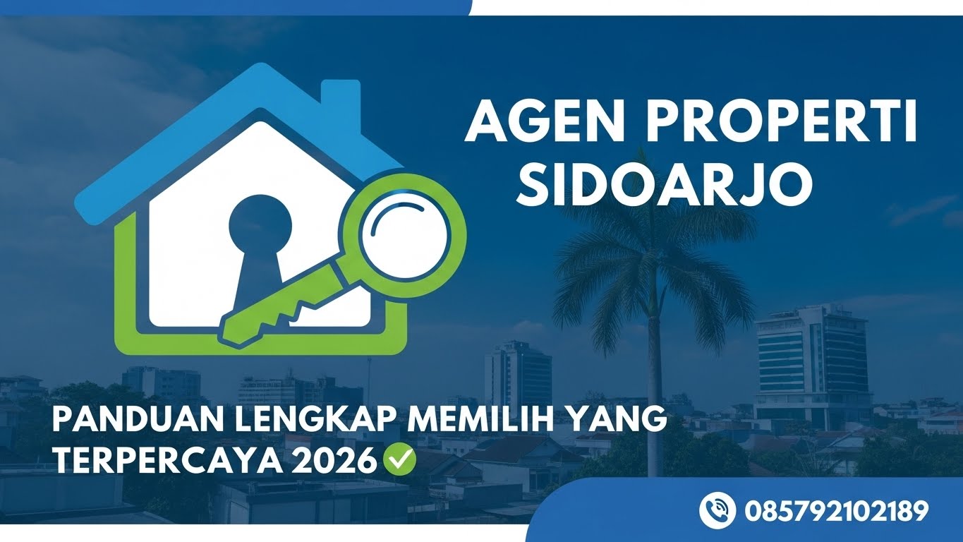 Agen Properti Sidoarjo Panduan Lengkap Memilih yang Terpercaya 2026 | 085792102189