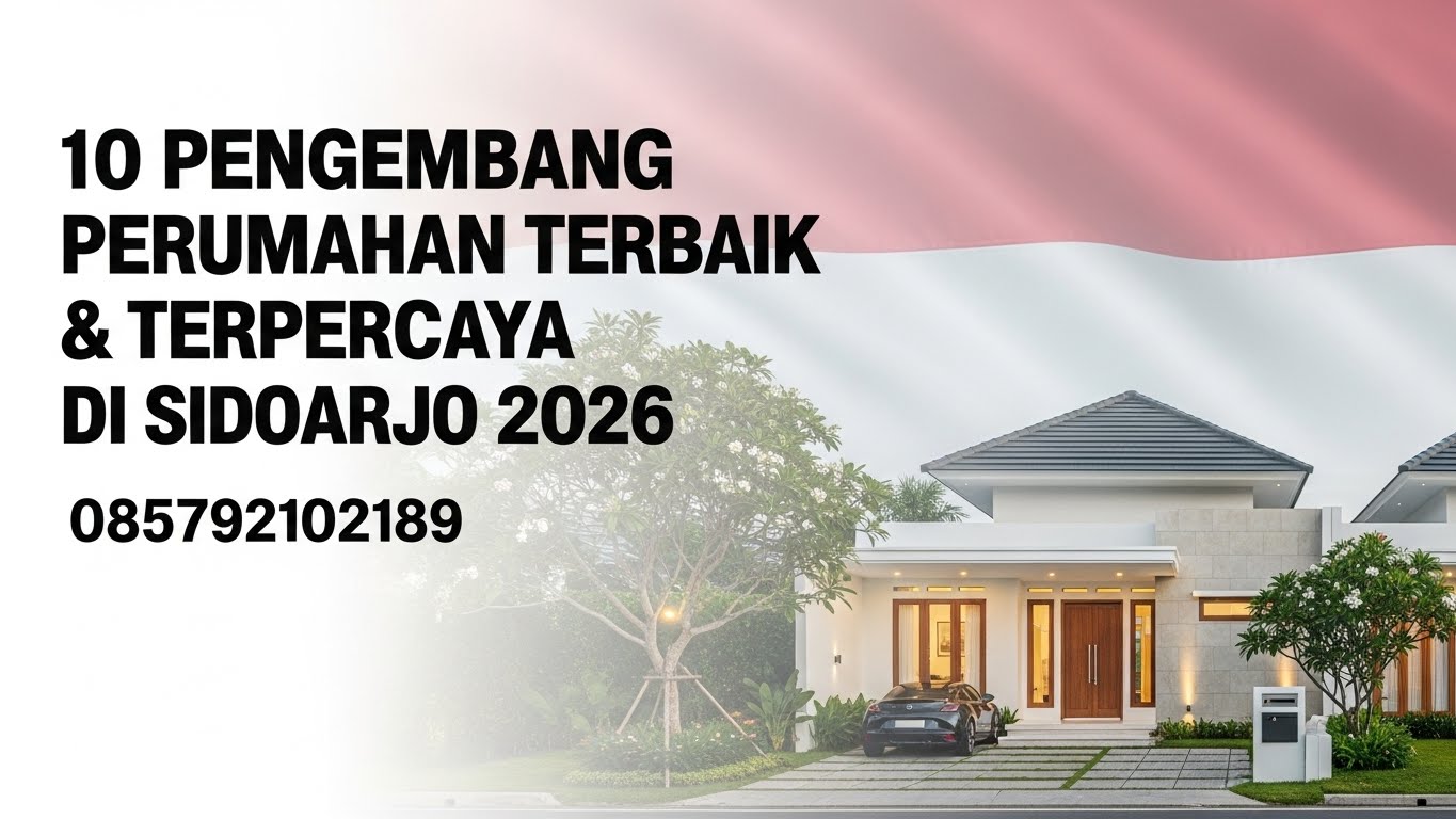 10 Developer Perumahan Sidoarjo Terbaik dan Terpercaya 2026 | 085792102189